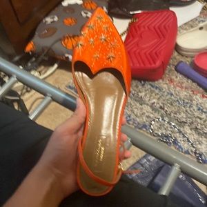 Orange with stars